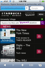Decaf on the Starbucks Digital Network