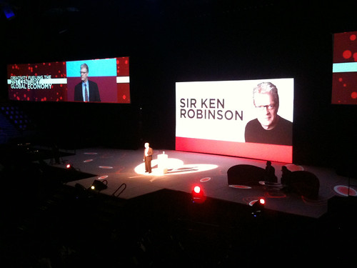 Sir Ken Robinson at the Creativity World Forum