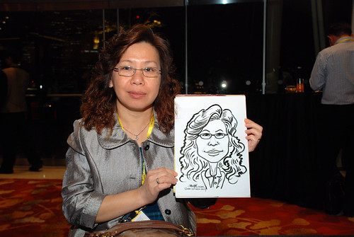 caricature live sketching for 2010 Asia Pacific Tax Symposium and Transfer Pricing Forum (Ernst & Young) - 3