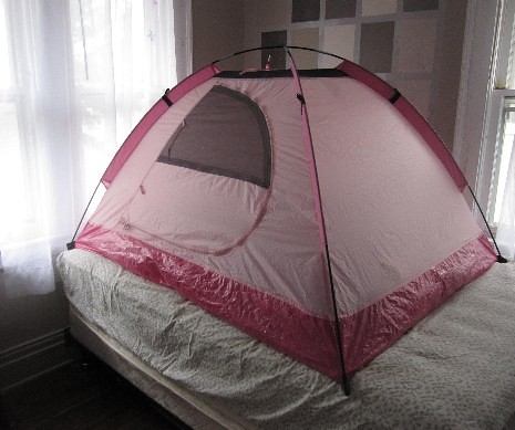 Tent on Bed