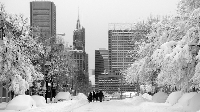 Snowy Baltimore