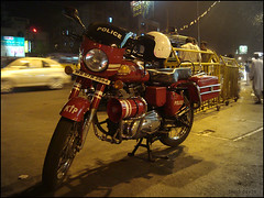 The Police Bike - Kolkata