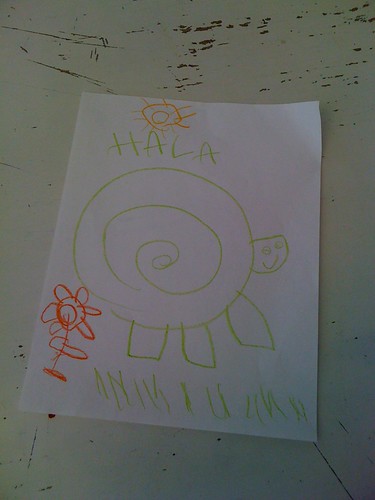 Hala's sea turtle relief creation #3