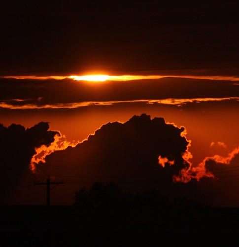 フリー写真素材|自然・風景|夕日・夕焼け・日没|空|雲|アメリカ合衆国|