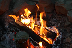 Dinnertime Campfire