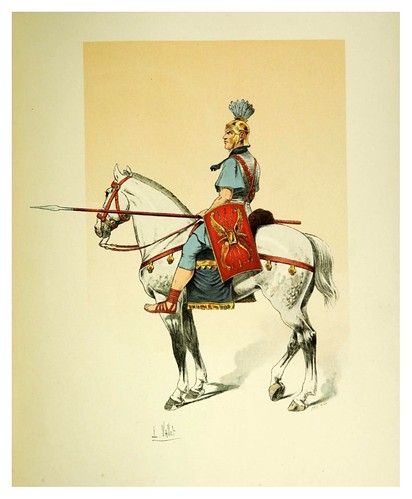 003-Caballero romano-Le chic à cheval histoire pittoresque de l'équitation 1891- Louis Vallet