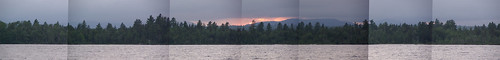 Seboeis Lake panorama