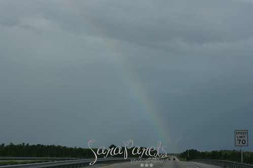 Rainbow over the Florida Turnpike