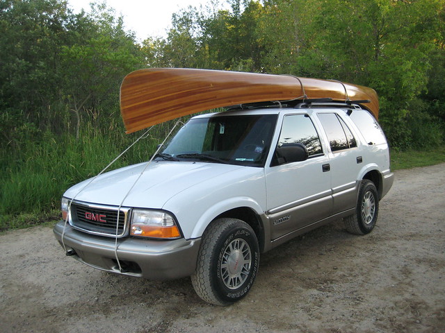 2001 jimmy canoe canoeing 18 gmc cedarstrip cartop gmfyi whiteguide
