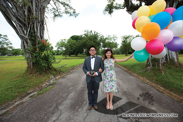 Alvin and Rachel as Carl and Ellie in UP