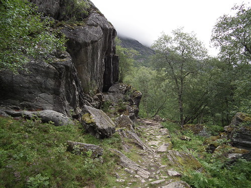 bergpad in het Erdalen