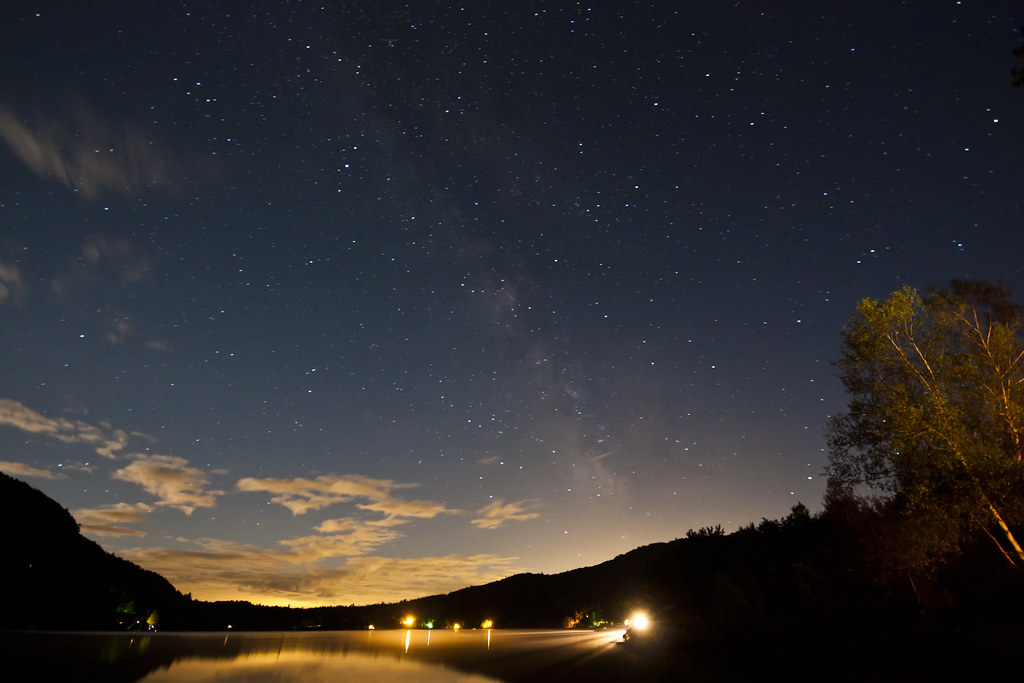 Milky Way Over the Lake