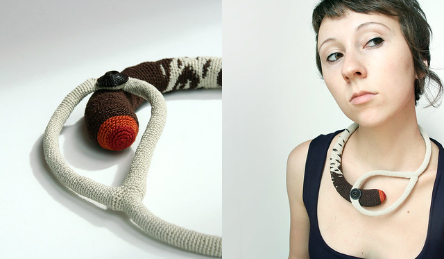 Crochet Lasso Necklace - So Unique!