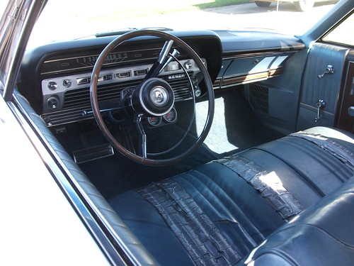 1967 Ford Galaxie 500 Convertible interior 