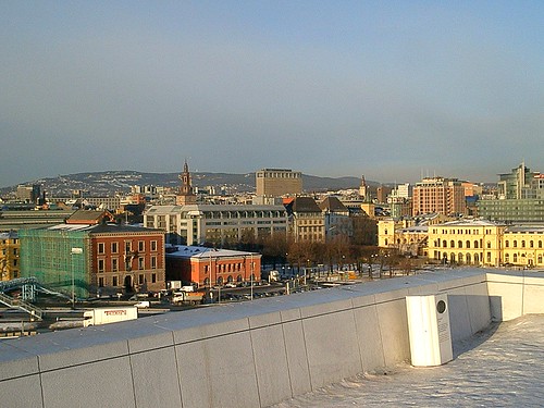 Utsikt från operahusets tak