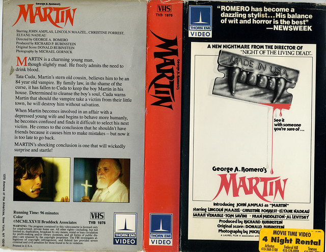 Martin (VHS Box Art)