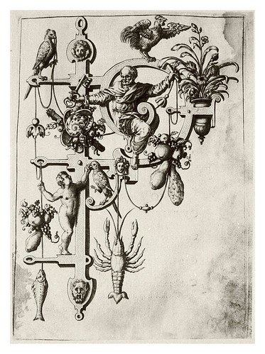 015-Letra P- Pedro-Neiw Kunstliches Alphabet 1595- Johann Theodor de Bry