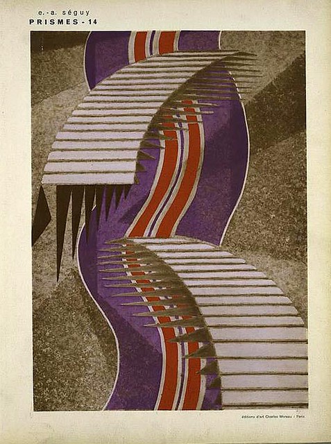 026-Prismes 40 planches de dessins et coloris nouveaux 1931- Eugene Alain Seguy