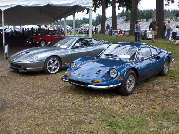 Dino 246 and Ferrari 575