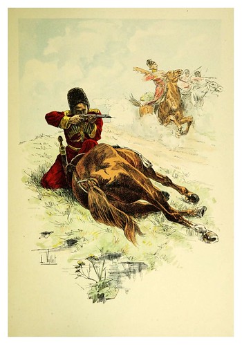032-Circasiano del Escuadron del Zar-Le chic à cheval histoire pittoresque de l'équitation 1891- Louis Vallet