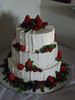 Fresh Berries & Mint Wedding Cake