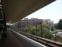 View from the King Street station platform