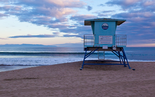 Santa Cruz Harbor Beach Lifeguard - A new photo on Flickr by m-arx