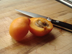 Pitting Of An Apricot