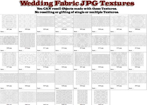 Shabby Chic Wedding Fabric JPG Textures