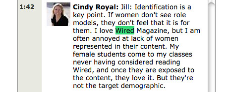 Cindy Royal on Wired