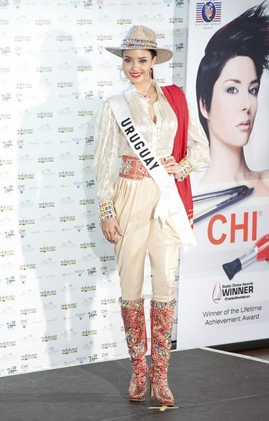 National Costume of Miss Uruguay