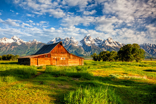 The Most Photographed Barn in America