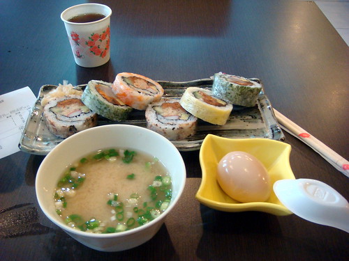 「藤原壽司」－中午的點餐