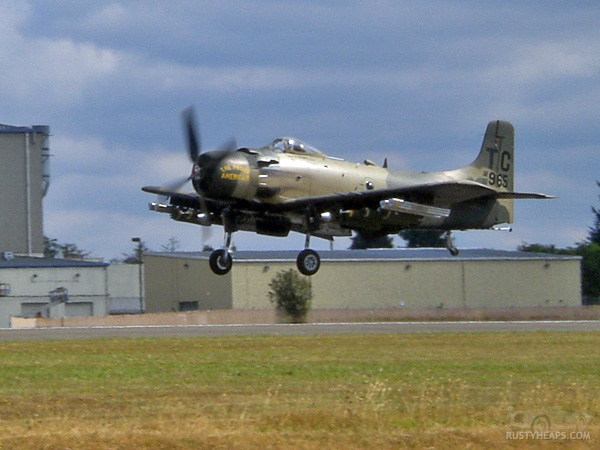 A-1D  Skyraider