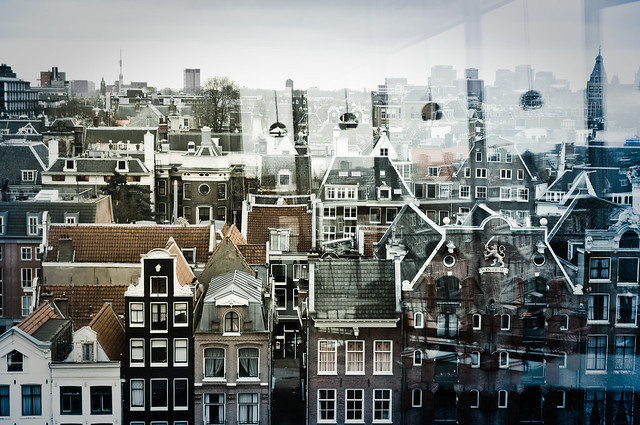 View over Amsterdam