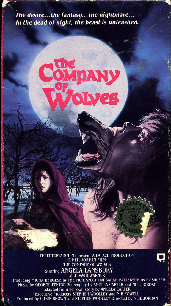 The Company Of Wolves (VHS Box Art)