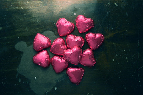 Chocolate hearts 