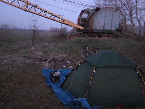 Crane campsite