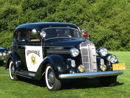 1936 Dodge Brothers Shasta County Poluce Car 1 by Jack Snell