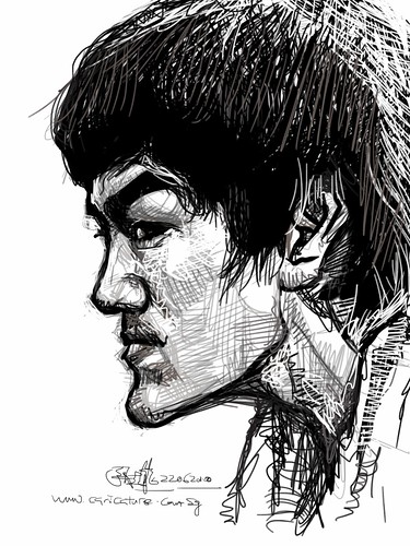 Bruce Lee sketch study