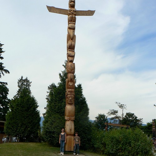 Totem Poles, Sidney Park, Vancouver