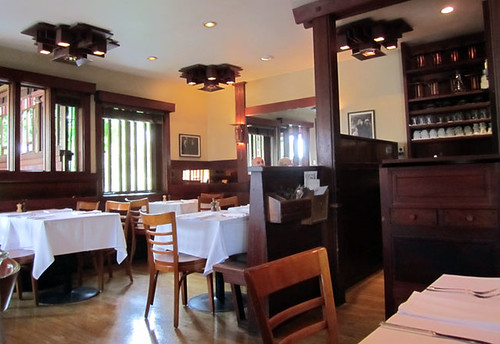 Interior of Chez Panisse