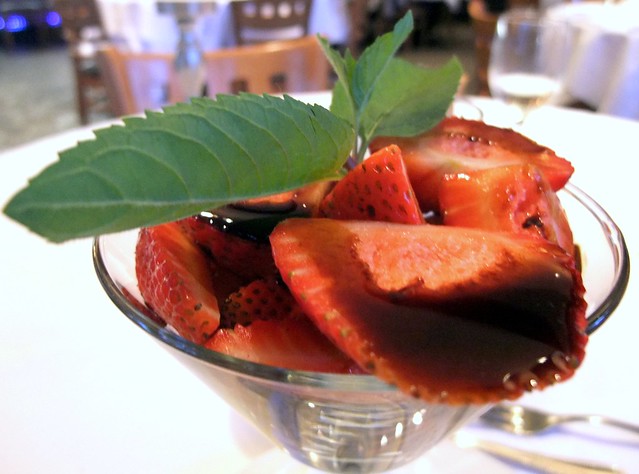 Strawberries with Balsalmic Reduction