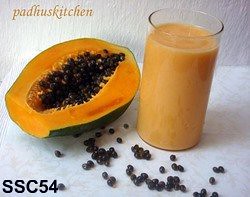 SSC54- papaya smoothie
