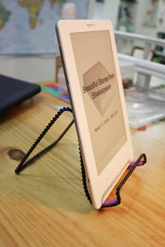 kindle side view stand