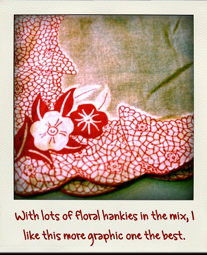 Graphic Floral Hanky roid