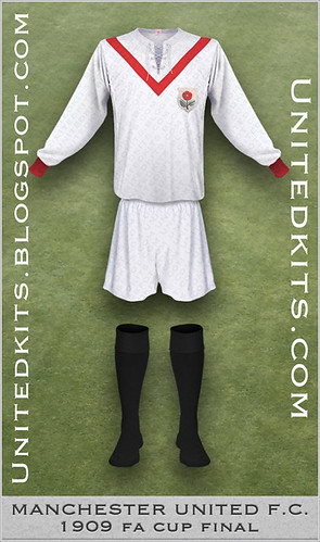 Manchester United 1909 FA Cup Final kit