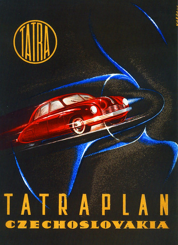 The Tatraplan had a monocoque streamlined sixseater saloon body with a drag 
