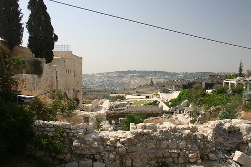 South from the Kotel