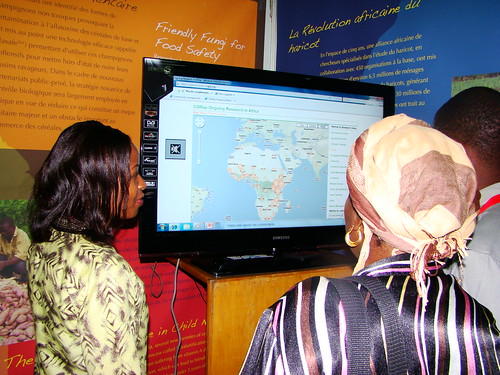 Ongoing Research Map in Africa demonstration